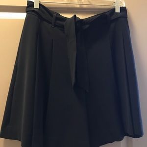 “White House Black Market” Black Shorts Size 6